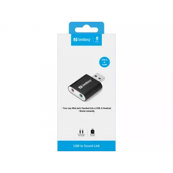 USB to Sound Link Sandberg USB to Sound Link