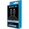 Sandberg HDMI 2.0 Kabel 19M-19M, 2 m, HDMI Type A (Standard), HDMI Type A (Standard), Schwarz