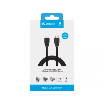 Sandberg HDMI 2.1 Kabel 8K, 1m