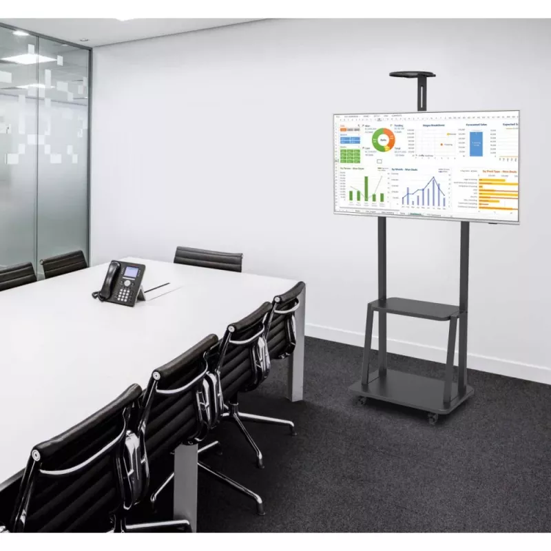 Techly ICA-TR33 Beschilderungs-Displayhalterung 177,8 cm (70 Zoll) Schwarz