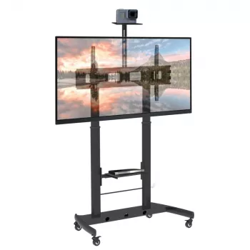 Techly ICA-TR45 TV-Schrank/Entertainment-Center 2 Regalböden