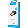 Sandberg USB BT 5.3 Wireless Dongle, Wireless, USB, Bluetooth, 3 Mbit/s, Schwarz