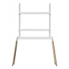 TV-Ständer Gembird TVS-86F-01-W 2,18 m Weiß Holz 40 kg