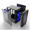 Computergehäuse Gembird CCC-FORNAX-960B Midi Tower Schwarz