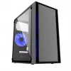Computergehäuse Gembird CCC-FORNAX-960B Midi Tower Schwarz
