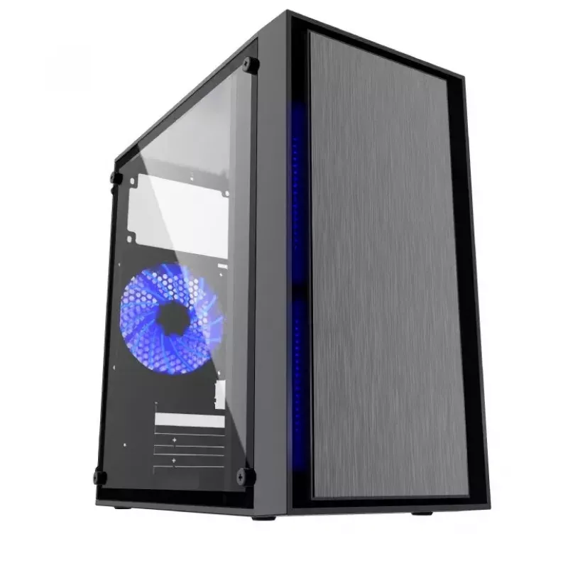 Computergehäuse Gembird CCC-FORNAX-960B Midi Tower Schwarz