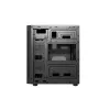 PC-Gehäuse GEMBIRD Fornax 160 Mini Tower – Schwarz, SPCC, unterstützt ITX/mATX/ATX, 1×3,5 Zoll + 3×2,5 Zoll Einschübe, 7 Erweiterungssteckplätze, 445×185×390 mm