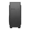 PC-Gehäuse GEMBIRD Fornax 160 Mini Tower – Schwarz, SPCC, unterstützt ITX/mATX/ATX, 1×3,5 Zoll + 3×2,5 Zoll Einschübe, 7 Erweiterungssteckplätze, 445×185×390 mm