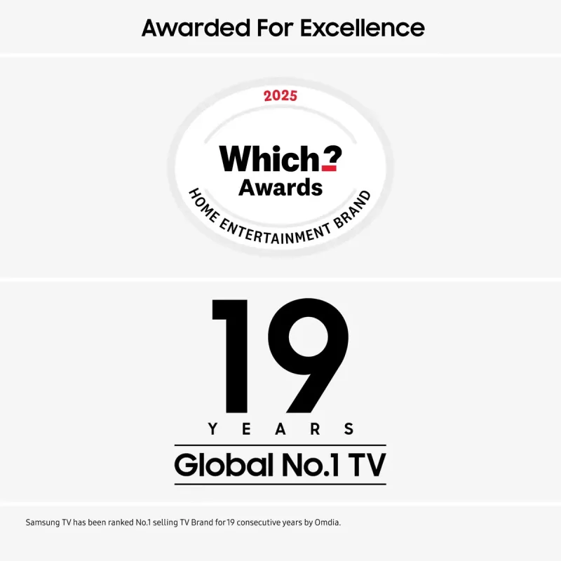 LED TV Samsung UE32F6000FKXXU 32 Zoll (81,3 cm) Full HD 1920x1080, Tizen, Wi‑Fi, HDR10+, 2×HDMI, 2.0ch, VESA 200×200