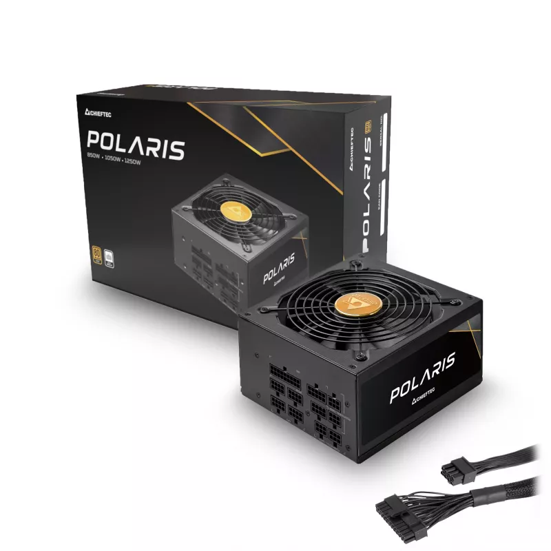 Chieftec Polaris PPS-850FC PC-Netzteil 850 W 20+4 pin ATX ATX Schwarz