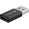 Sandberg USB-C/A DVD-Laufwerk, Schwarz, Tray, Desktop/Laptop, DVD Super Multi DL, USB Type-C, CD-R, CD-ROM, CD-RW, DVD+R DL, DVD-R, DVD-R DL, DVD-RAM, DVD-ROM, DVD-RW