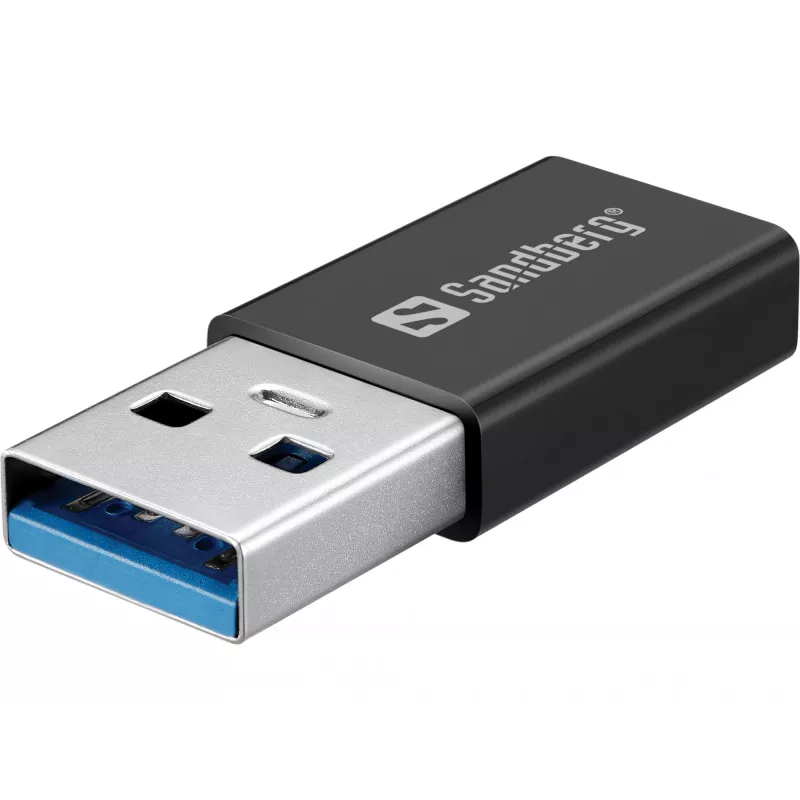 Sandberg USB-C/A DVD-Laufwerk, Schwarz, Tray, Desktop/Laptop, DVD Super Multi DL, USB Type-C, CD-R, CD-ROM, CD-RW, DVD+R DL, DVD-R, DVD-R DL, DVD-RAM, DVD-ROM, DVD-RW