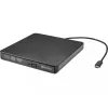Sandberg USB-C/A DVD-Laufwerk, Schwarz, Tray, Desktop/Laptop, DVD Super Multi DL, USB Type-C, CD-R, CD-ROM, CD-RW, DVD+R DL, DVD-R, DVD-R DL, DVD-RAM, DVD-ROM, DVD-RW