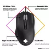 HP OMEN Vector Maus, Rechtshänder, IR-LED, USB Typ-A, 16000 DPI, 1 ms, Schwarz
