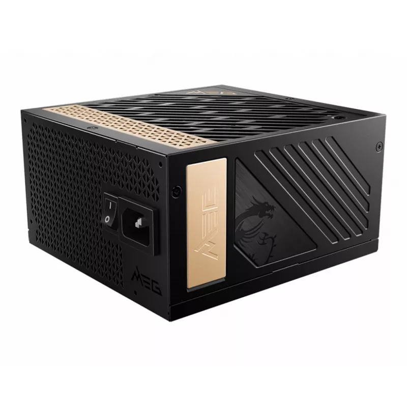 MSI MEG AI1300P PCIE5 Netzteil 1300 W 24-Pin ATX ATX Schwarz