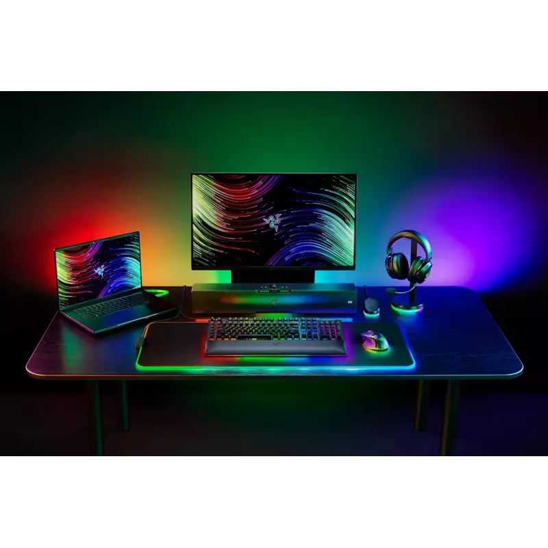 Razer SchwarzWidow V4 Pro Tastatur Gaming USB QWERTY US International Schwarz Mechanisch RGB LED