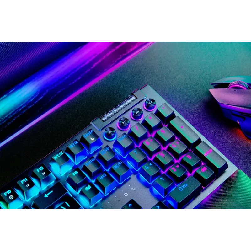 Razer SchwarzWidow V4 Pro Tastatur Gaming USB QWERTY US International Schwarz Mechanisch RGB LED