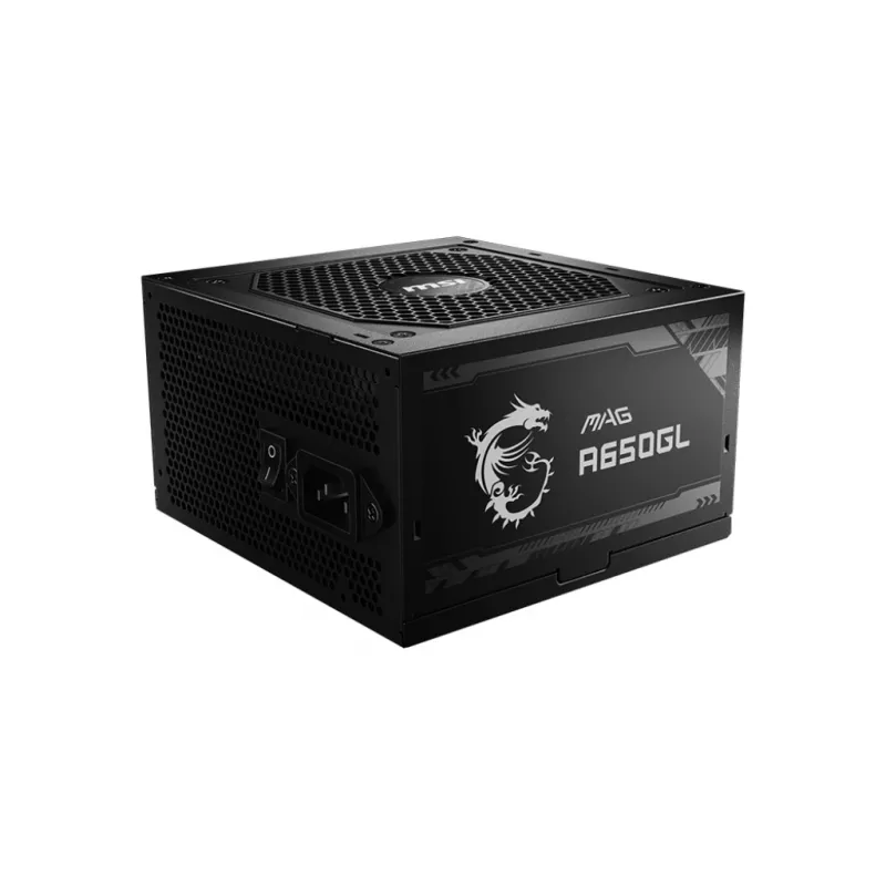 MSI MAG A650GL Netzteil 650 W 20+4 pin ATX ATX Schwarz