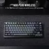 Mechanische Gaming-Tastatur Corsair K65 PLUS WIRELESS RGB Wireless USB Schwarz