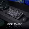 Mechanische Gaming-Tastatur Corsair K65 PLUS WIRELESS RGB Wireless USB Schwarz