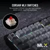 Mechanische Gaming-Tastatur Corsair K65 PLUS WIRELESS RGB Wireless USB Schwarz
