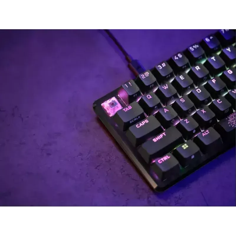 Corsair K65 PRO MINI Tastatur Gaming USB QWERTY Englisch Schwarz 65% RGB