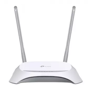 TP-Link TL-MR3420 WLAN-Router Fast Ethernet Single-Band (2,4 GHz) Schwarz, Weiß