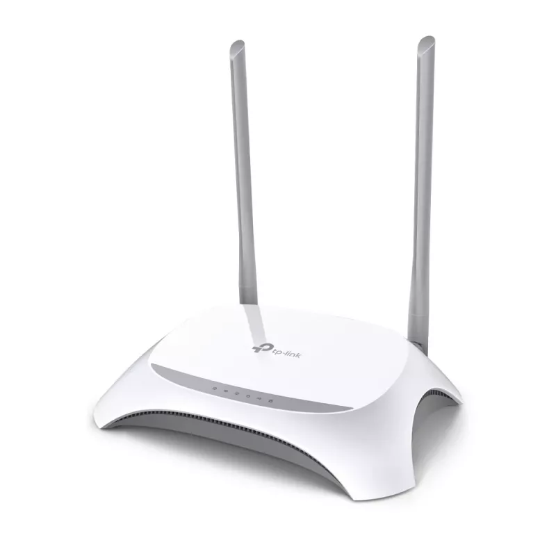 TP-Link TL-MR3420 WLAN-Router Fast Ethernet Single-Band (2,4 GHz) Schwarz, Weiß
