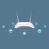 TP-Link TL-MR3420 WLAN-Router Fast Ethernet Single-Band (2,4 GHz) Schwarz, Weiß