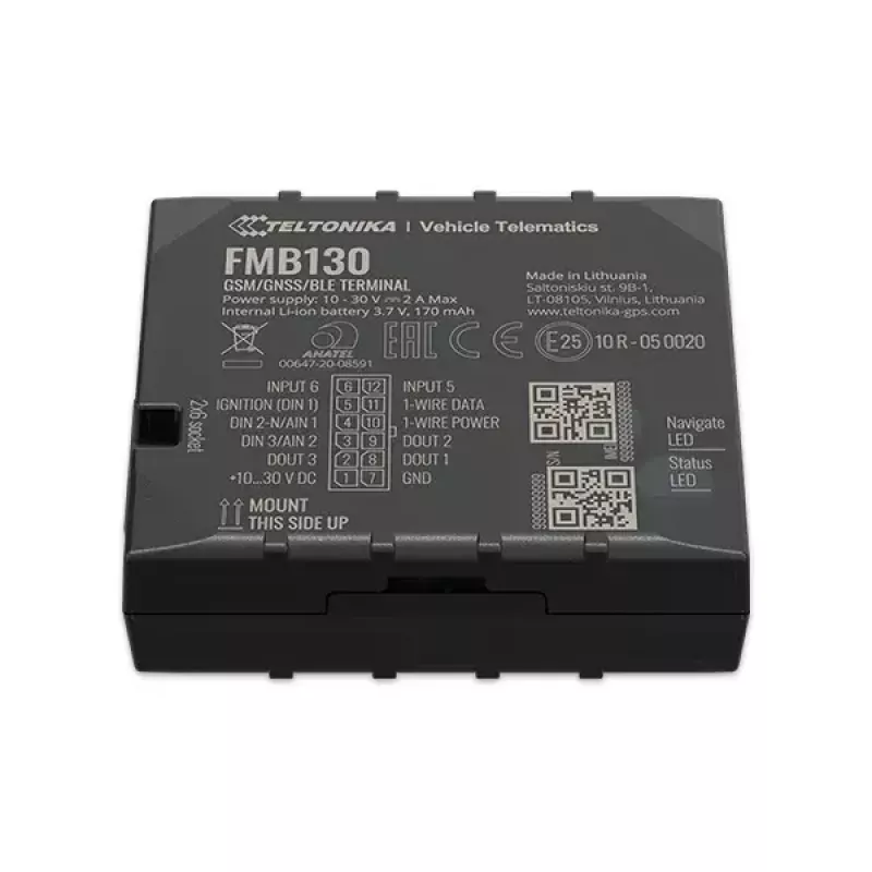 GPS-Tracker Teltonika FMB130 Auto Schwarz