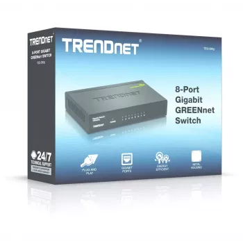 Unmanaged Switch Trendnet GREENnet TEG-S82G