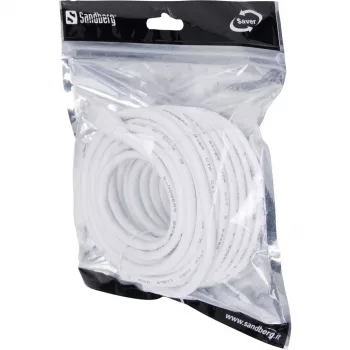 Netzwerkkabel Sandberg UTP Cat6 10m RJ-45 Weiß