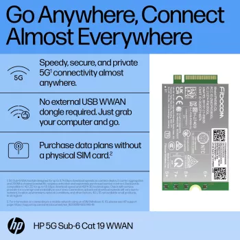 HP 5G Sub-6 Cat 19 WWAN Schnittstellenkarten/Adapter