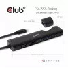 CLUB3D USB-C 7-in-1 Hub HDMI 4K60Hz SD TF Kartenslot 2x USB Typ A USB Typ C PD RJ45 Funktioniert mit Thunderbolt 3