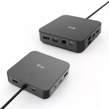 i-tec USB-C HDMI Dual DP Dockingstation mit Power Delivery 100 W