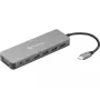 Sandberg USB-C 13-in-1 Travel Dock, USB Type-C, 100 W Power Delivery, Ethernet 1000 Mbit/s