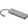 Sandberg USB-C 13-in-1 Travel Dock, USB Type-C, 100 W Power Delivery, Ethernet 1000 Mbit/s