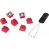 HyperX Rubber Keycaps - Gaming-Zubehörset - Rot (US-Layout)