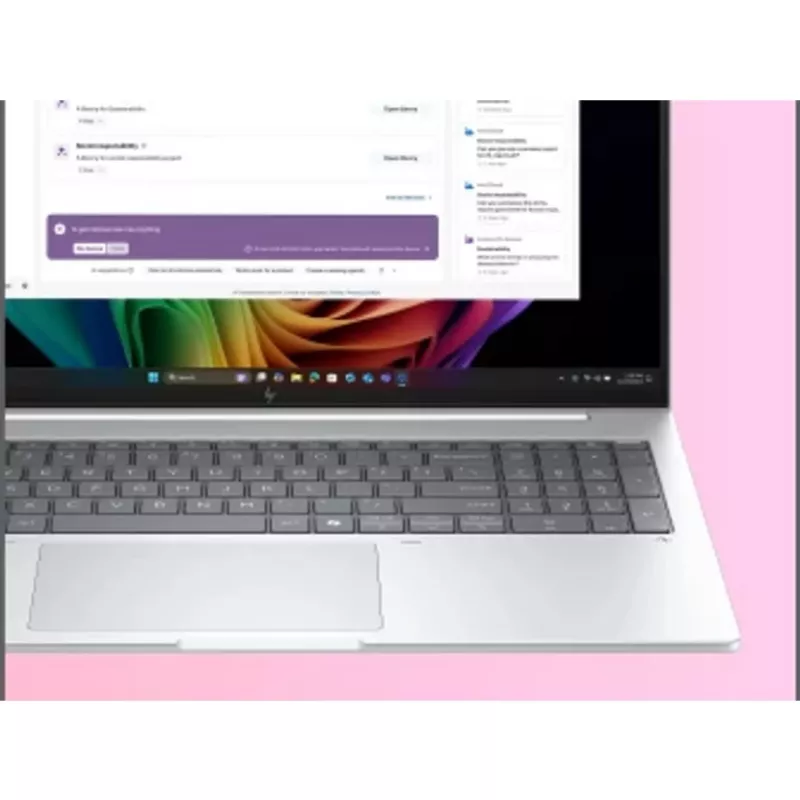Laptop HP EliteBook 8 G1a Next Gen AI Copilot+ AMD Ryzen AI 5 340 16 Zoll WUXGA 24 GB DDR5 512 GB SSD Wi‑Fi 7 Windows 11 Pro Silber