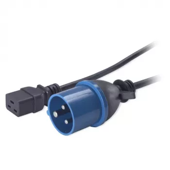 APC Stromkabel, C19 auf IEC309 16A, 2,5m, 2,5 m, IEC 309, C19 Kupplung, 90 - 250 V, 16 A