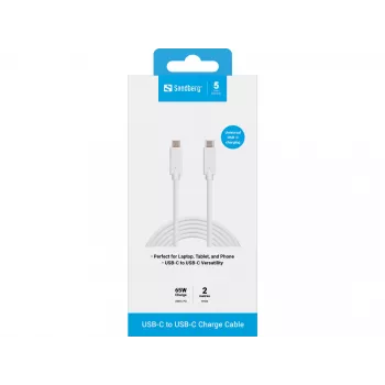 USB-C Ladekabel Sandberg 136-17 2M 65W