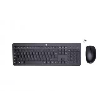 Kabelloses Maus-und-Tastatur-Set HP 230 Full-Size Schwarz