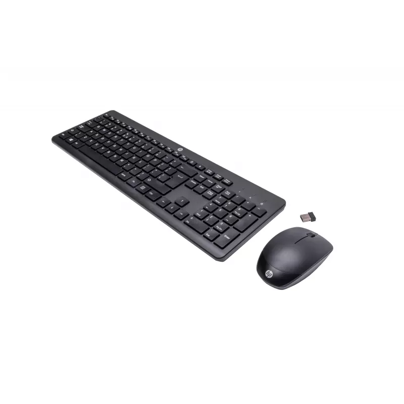 Kabelloses Maus-und-Tastatur-Set HP 230 Full-Size Schwarz