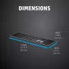 HP 975 Dual-Mode Wireless Tastatur Full-size Mechanical QWERTY
