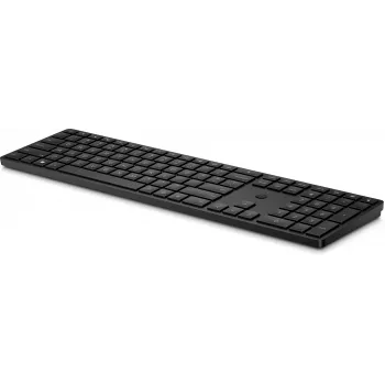 HP 455 Programmierbare drahtlose Tastatur, Full-Size (100 %), Kabellos, RF Wireless, Membran, Schwarz