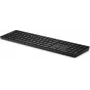 HP 455 Programmierbare drahtlose Tastatur, Full-Size (100 %), Kabellos, RF Wireless, Membran, Schwarz