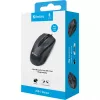 Sandberg USB-C-Maus, beidhändig, optisch, USB Type-C, 1200 DPI, Schwarz