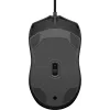 HP Kabelgebundene Maus 100, beidhändig, optisch, USB Typ-A, 1600 DPI, Schwarz