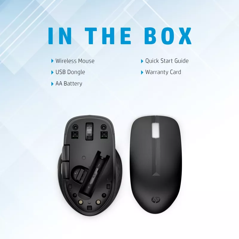 Maus HP 435 Multi-Device Wireless RF Wireless + Bluetooth