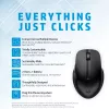 Maus HP 435 Multi-Device Wireless RF Wireless + Bluetooth